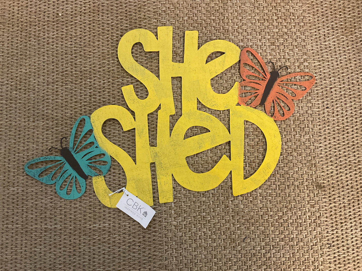 “She Shed” Garden Decor
