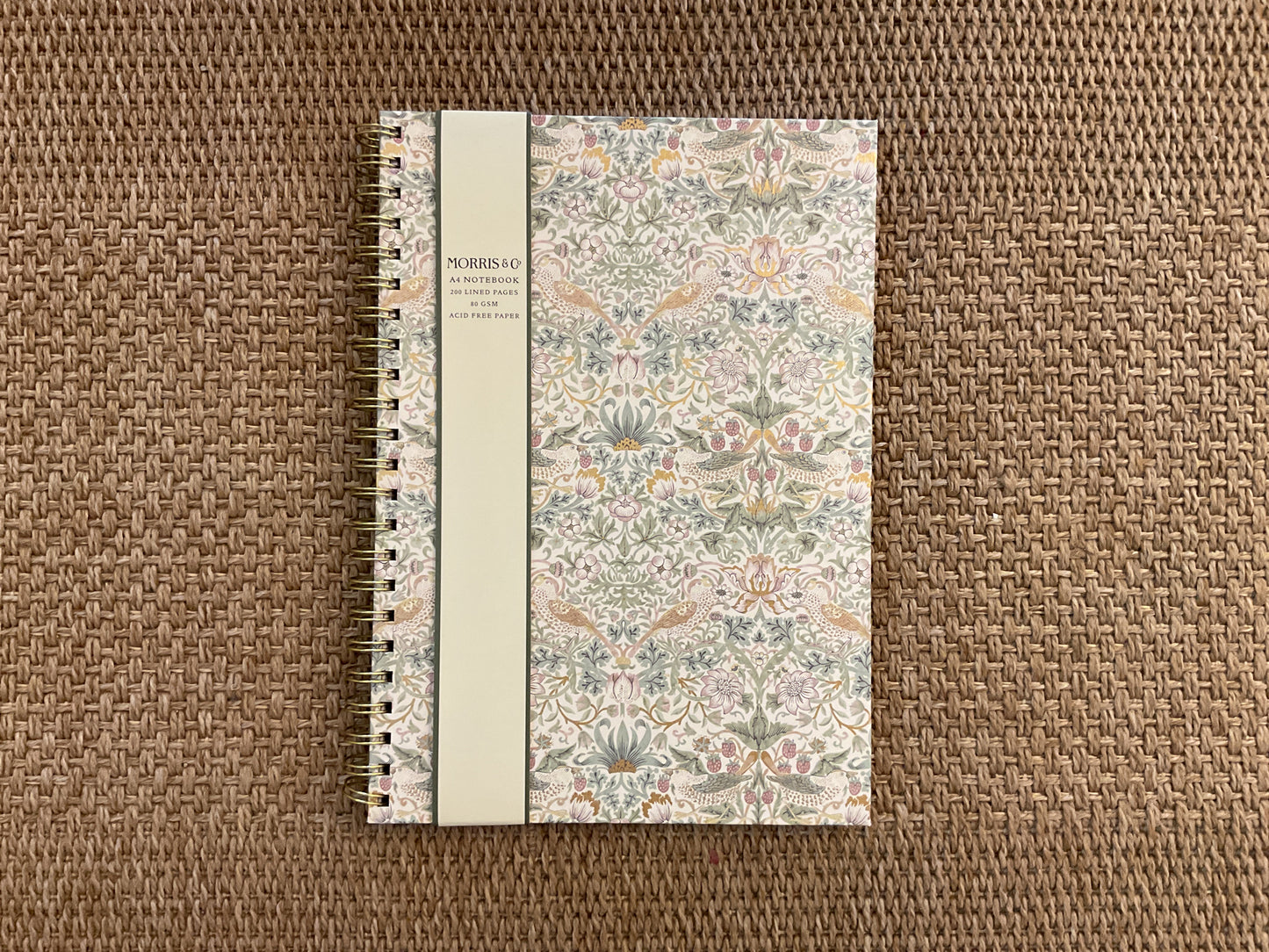 Morris & Co. Large wirebound journal