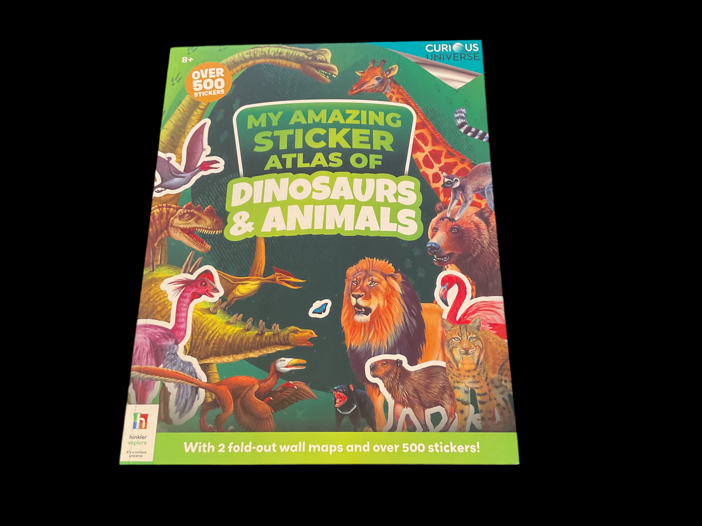 My Amazing Sticker Atlas of dinosaurs and animals