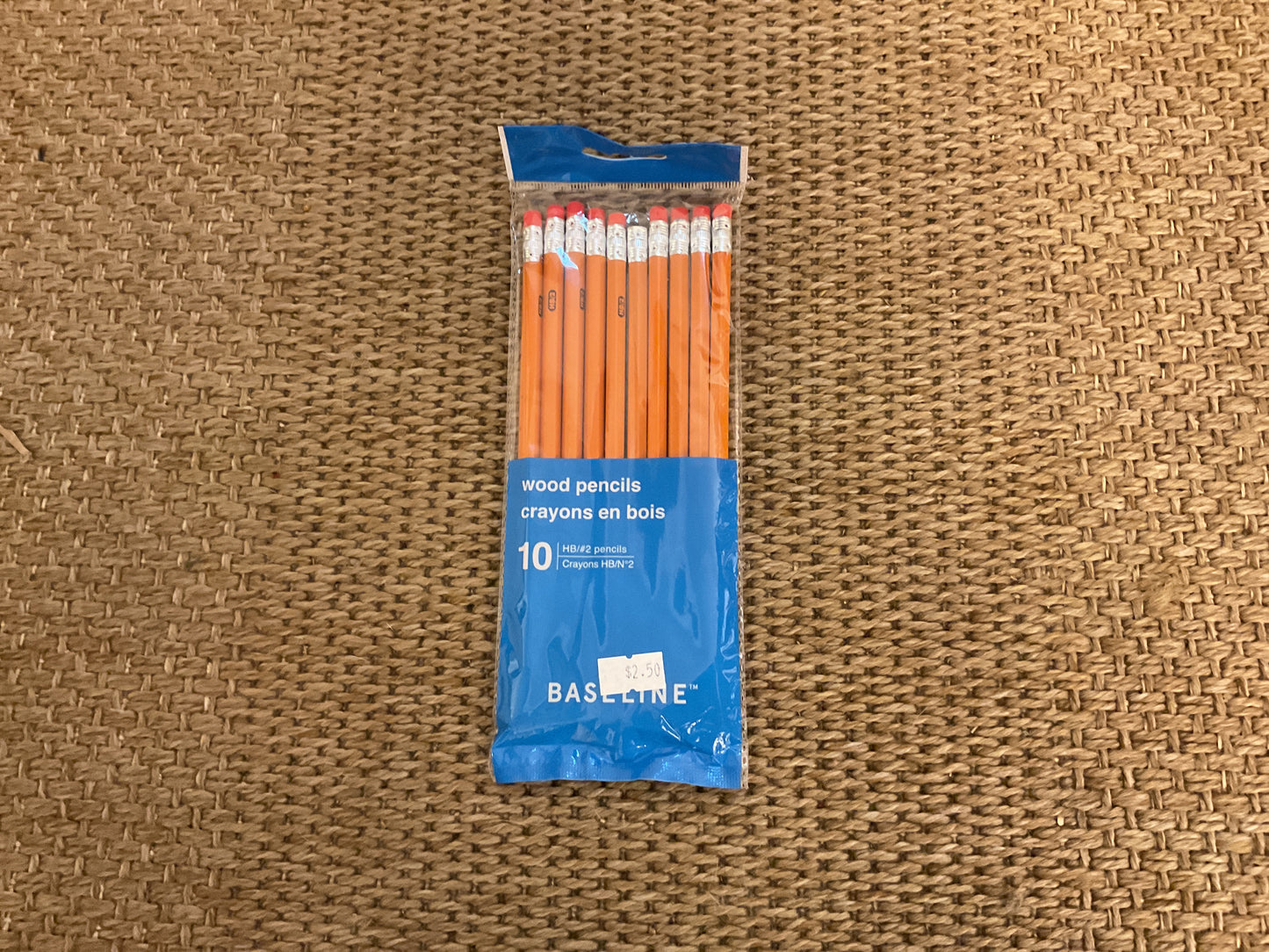 Baseline Pencils 10 pack HB #2