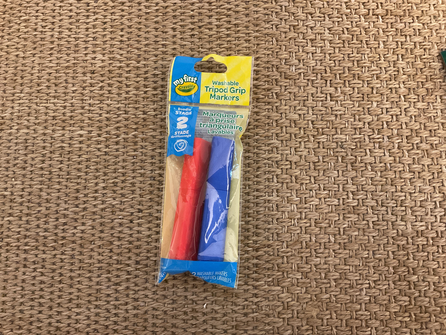Crayola, my first Crayola, washable tripod grip markers