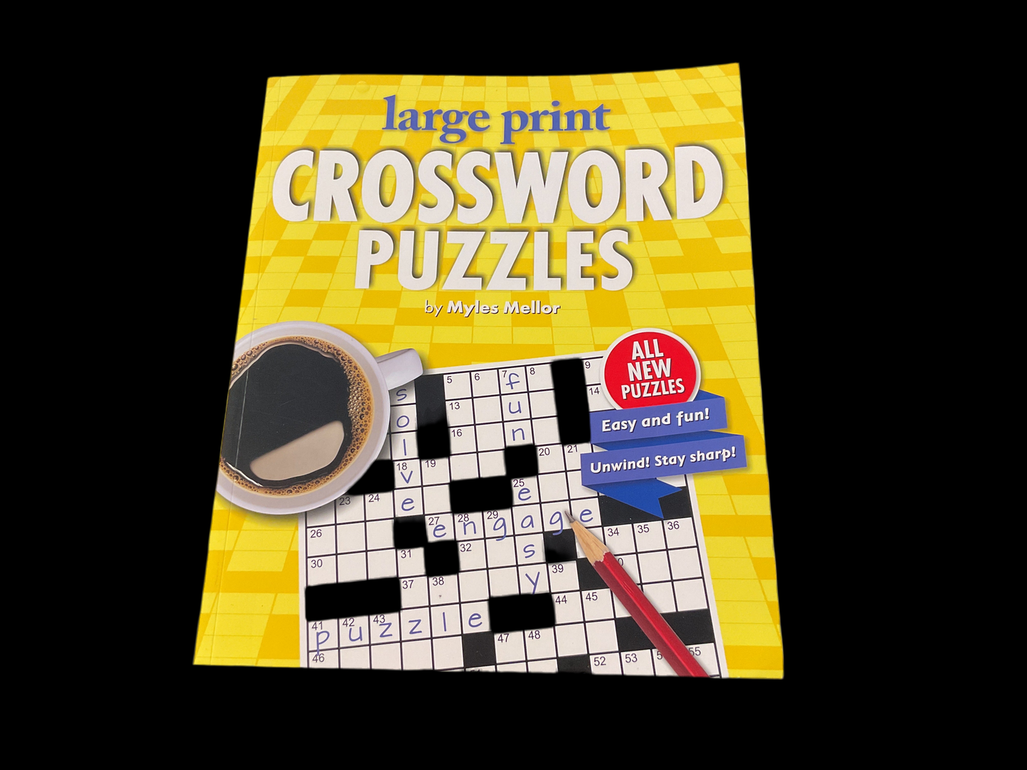 Crossword Puzzle (Large Print) Yellow