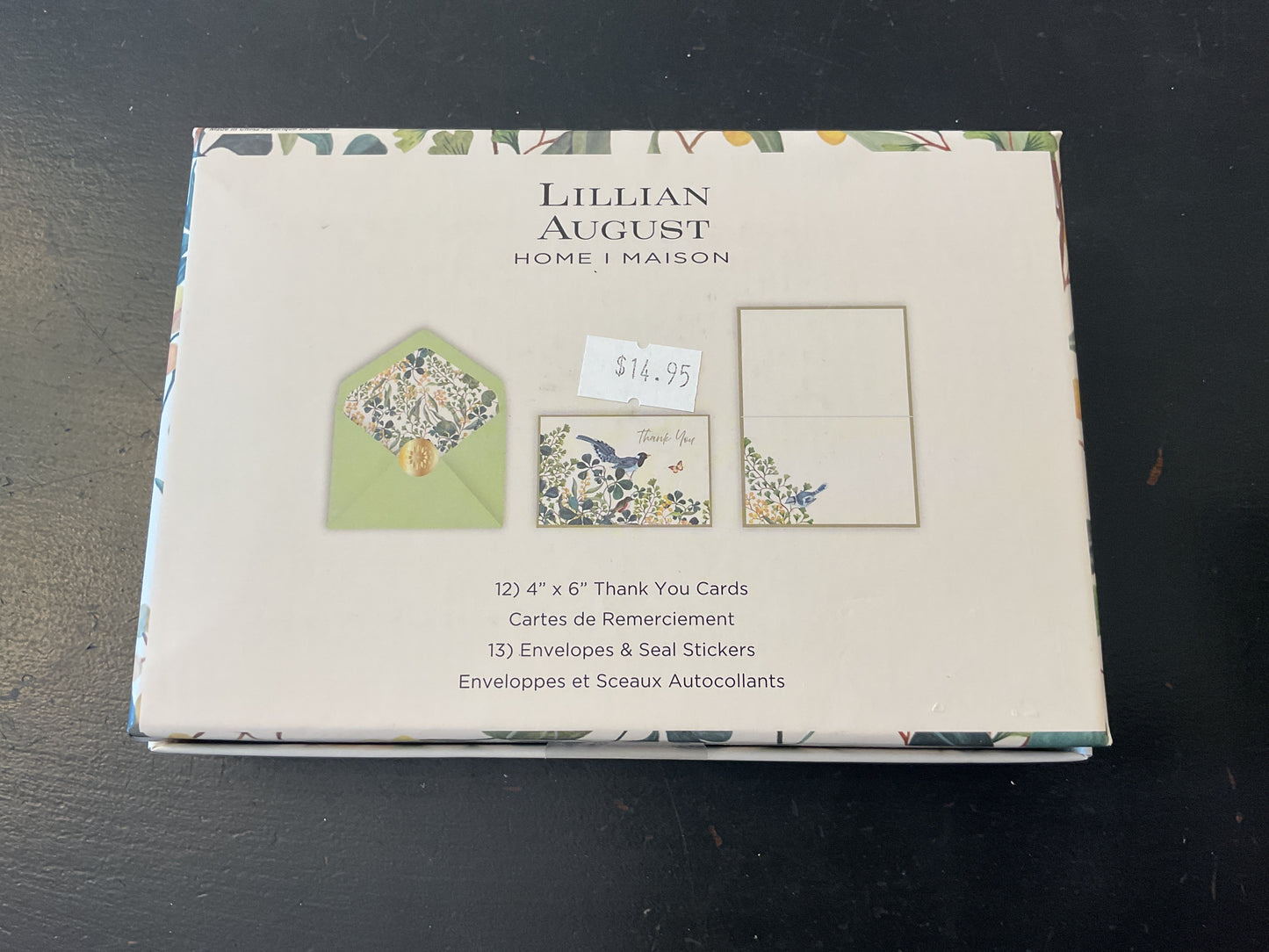 Thank You Cards Boxed Set - Lillian August