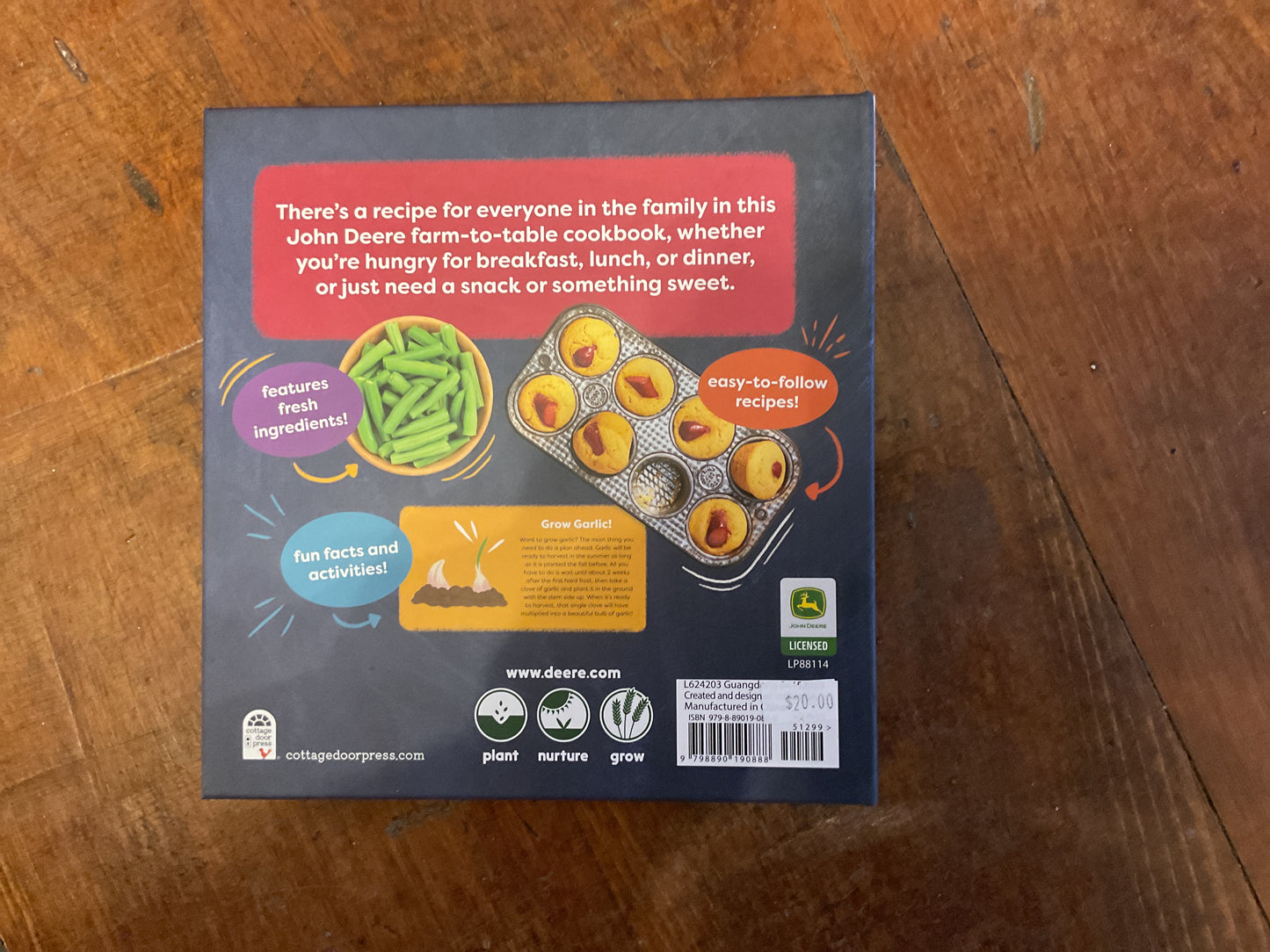 Farm to Table Kids cookbook