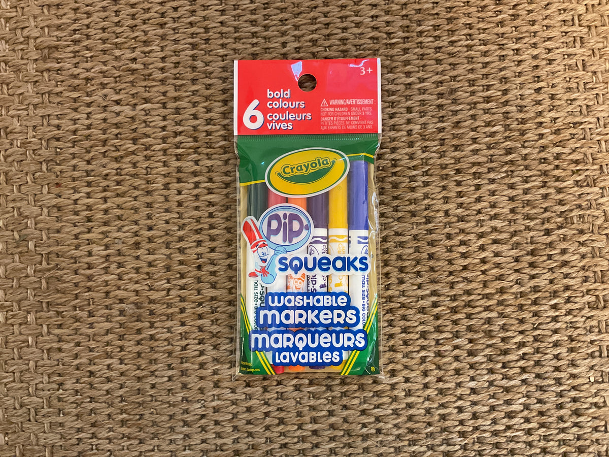 Crayola bold colours pipsqueaks 6