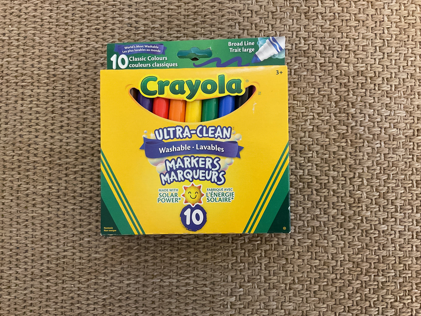 Crayola Broad Tip Ultra Clean Markers ￼(10)