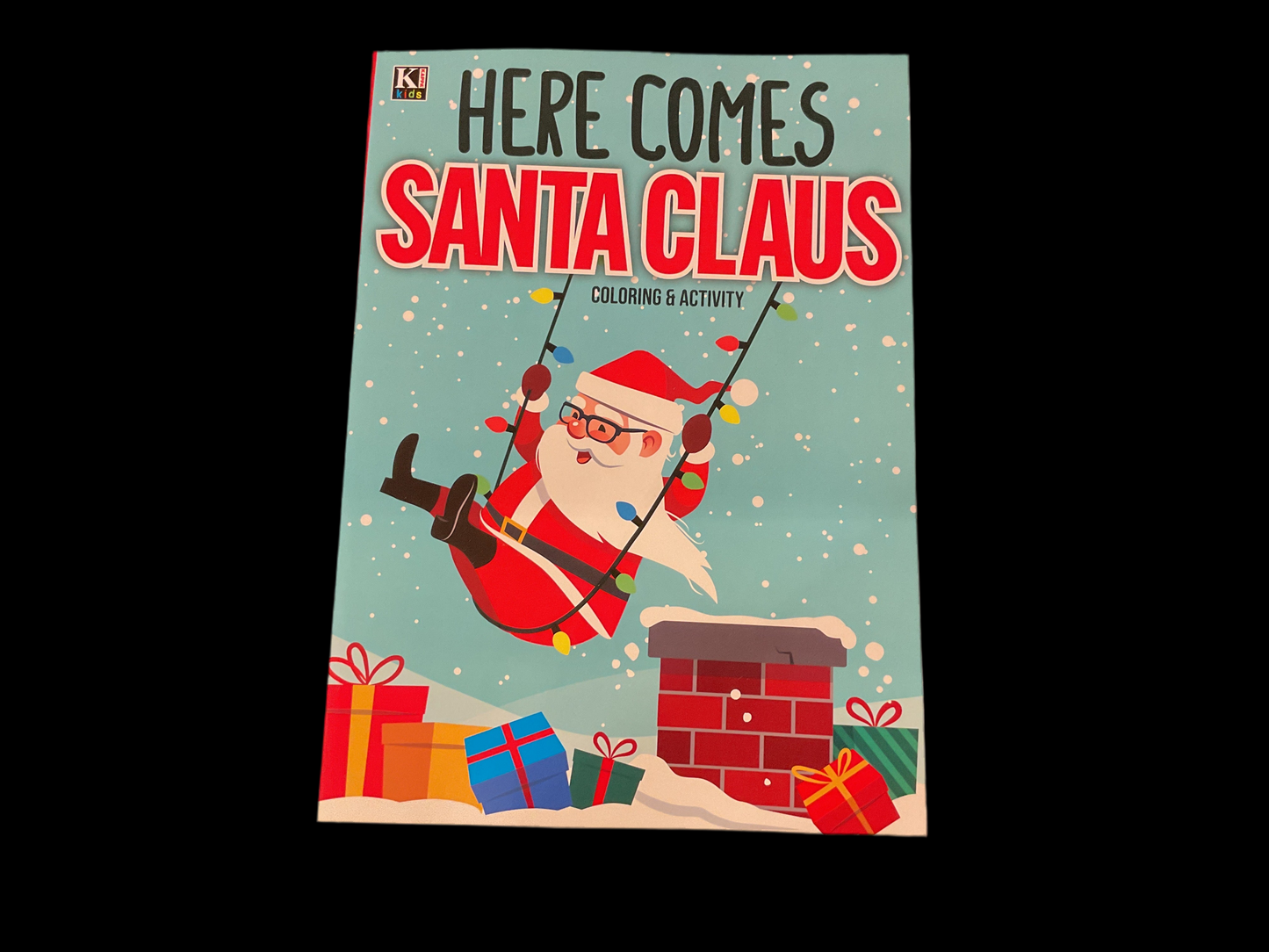 Here Comes Santa Claus Colouring and Activity Book