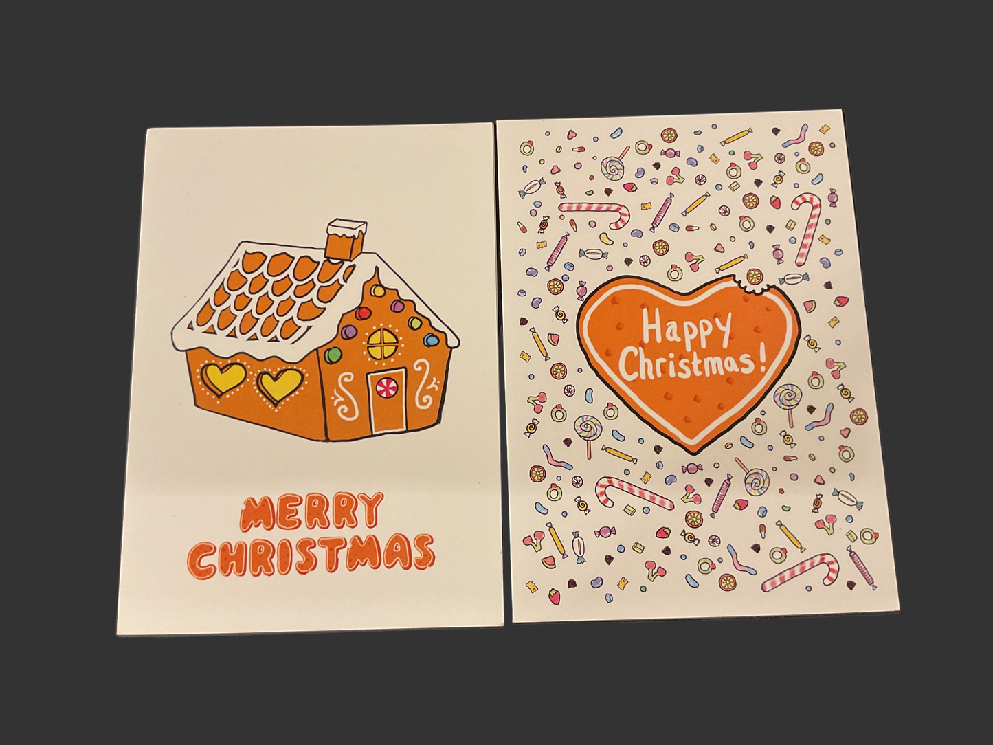 Gingerbread Mouse Christmas cards
