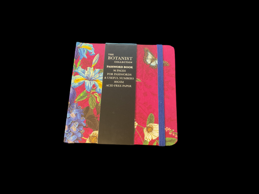 The Botanist Collection- Password Book