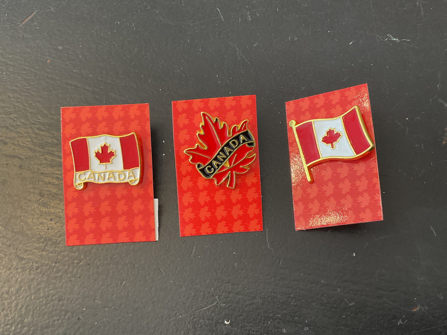 Canada Pins - Metal