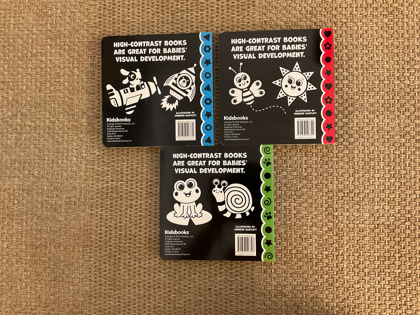 Peekaboo High Contrast Baby Book- Animals, Vehicles, Our World