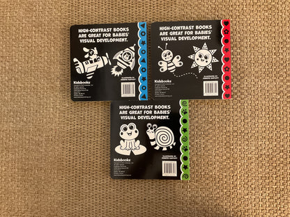 Peekaboo High Contrast Baby Book- Animals, Vehicles, Our World