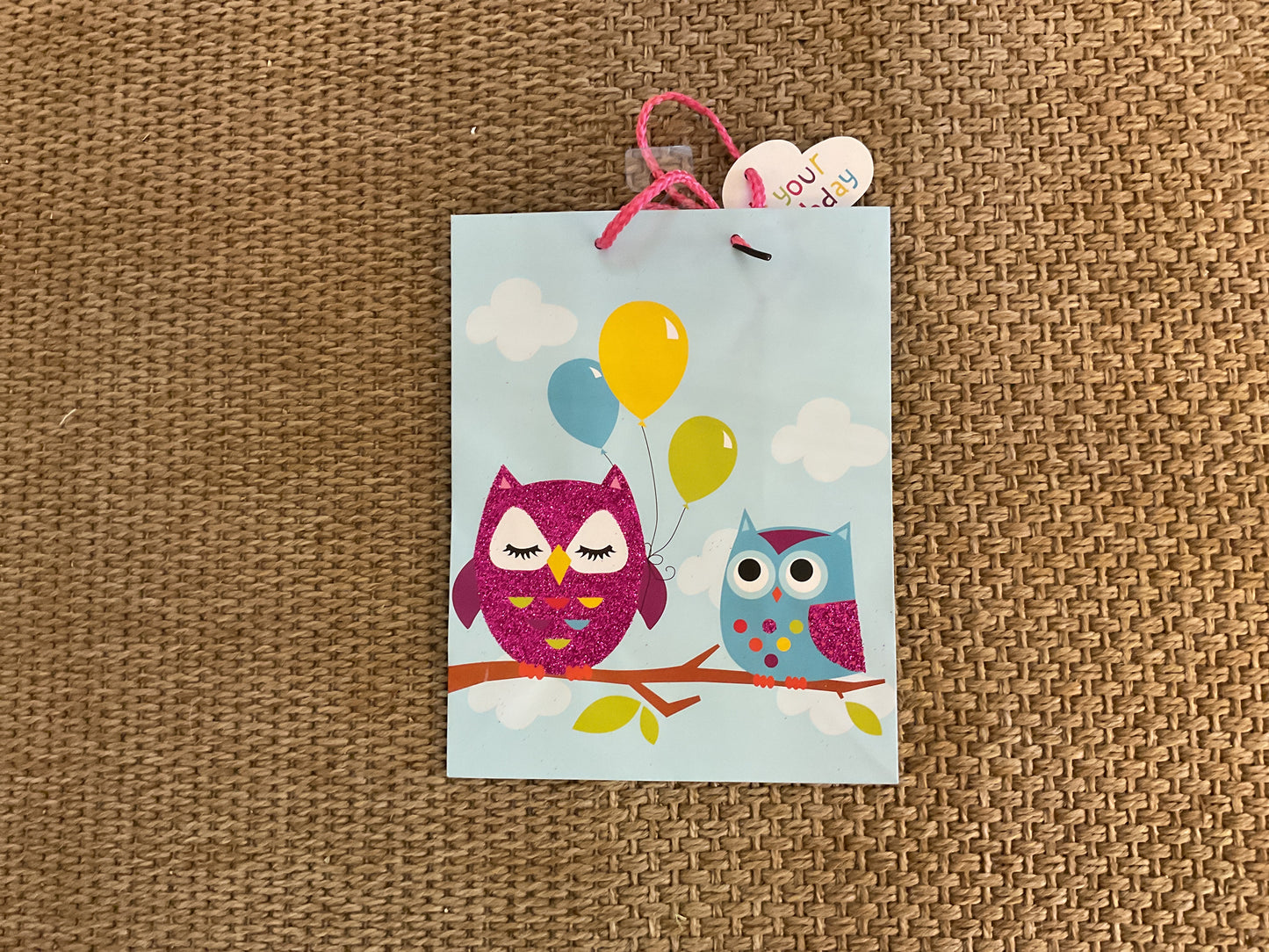 Gift Bag Small - Owls