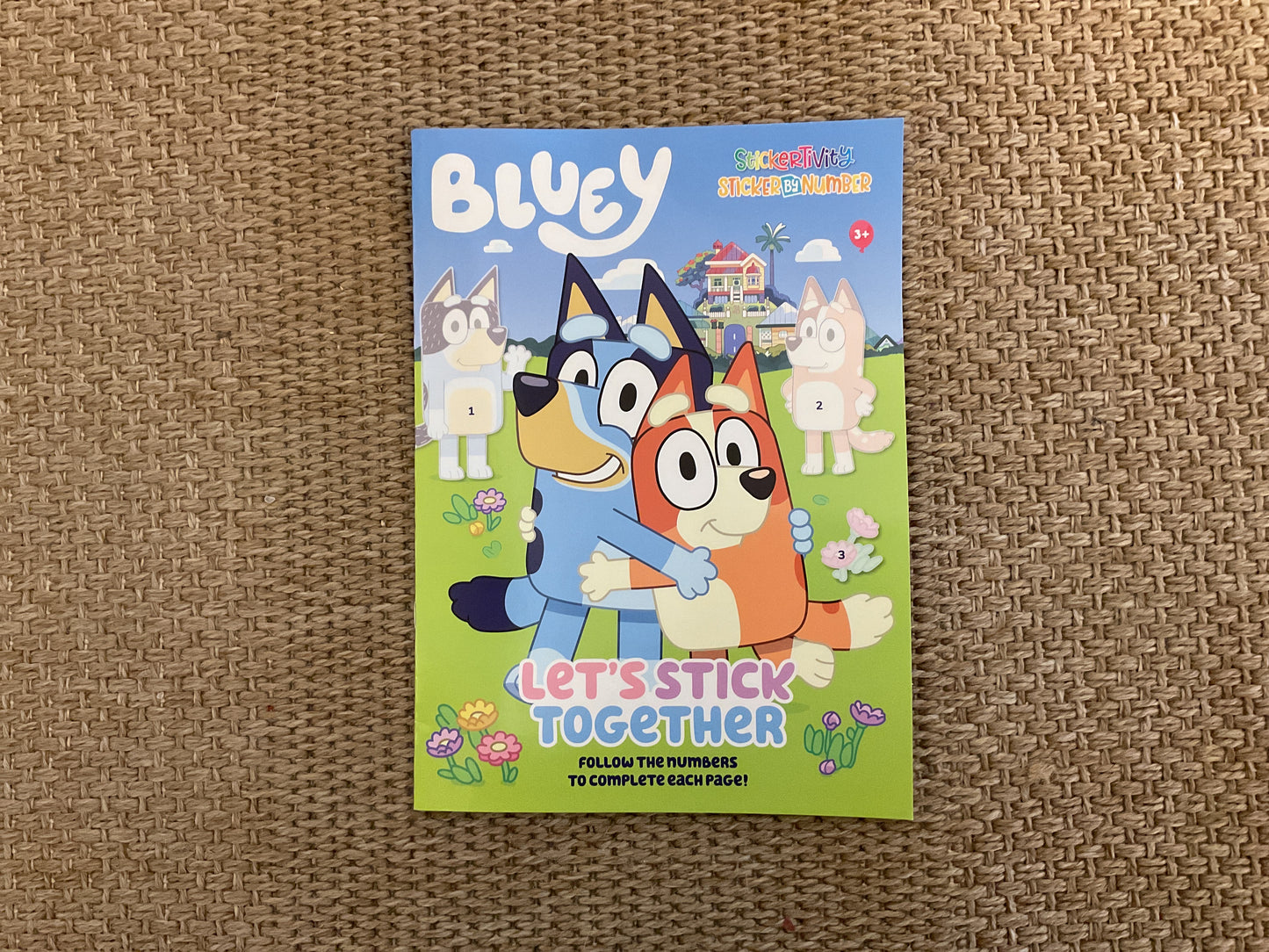 Bluey Stickertivity - Sticker by Numbers