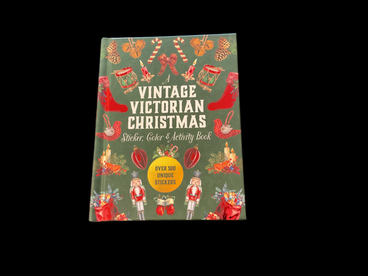 Vintage Victorian Christmas Sticker Book