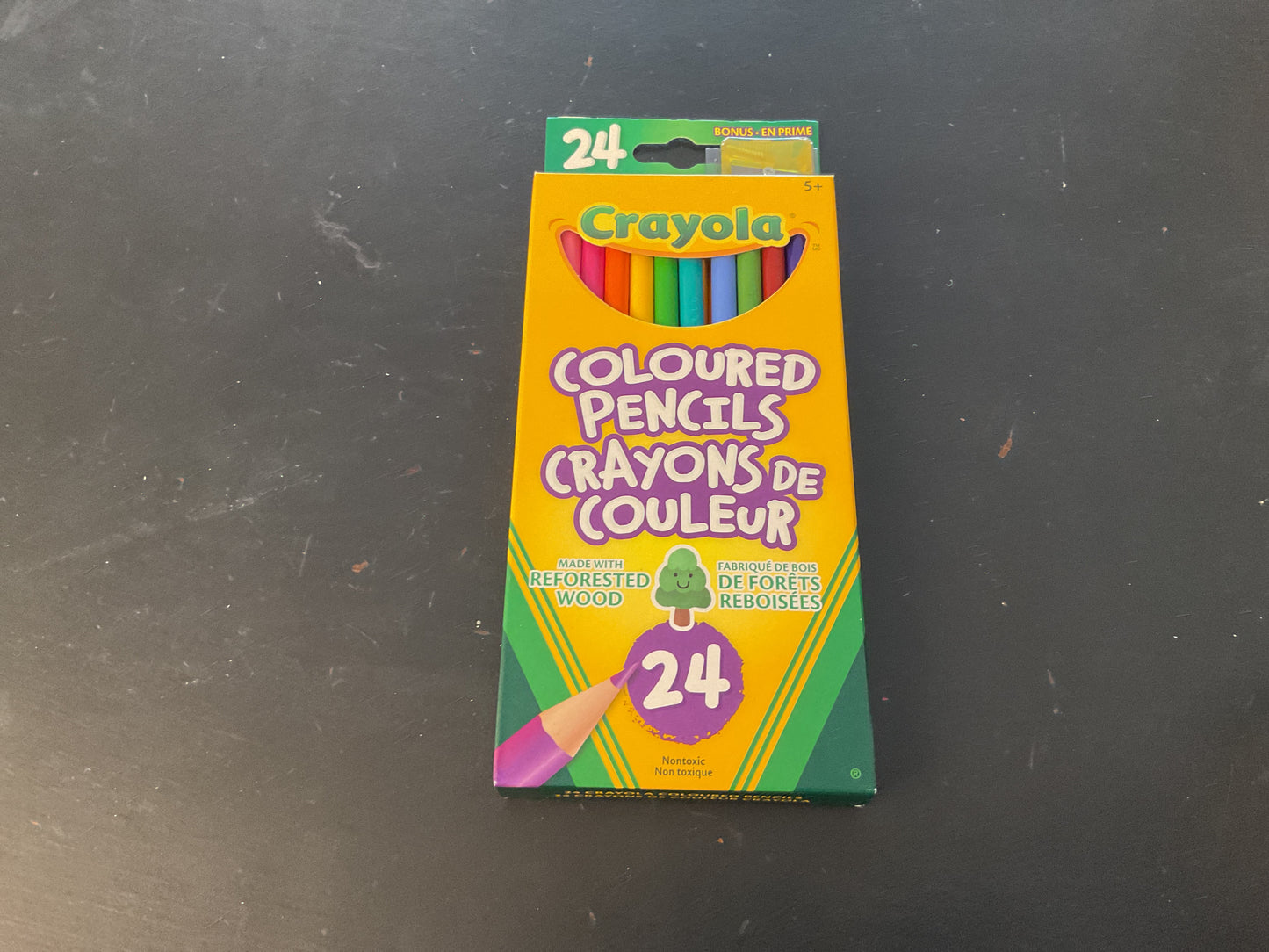 Crayola Coloured Pencils 24 With sharpener