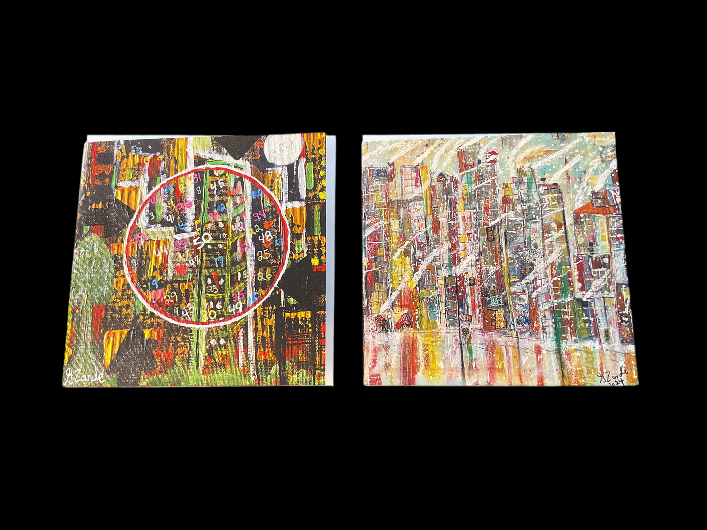 G Zande Cards - City Scapes