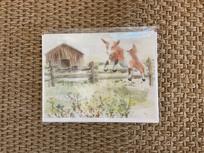 Railfence Bunch cards