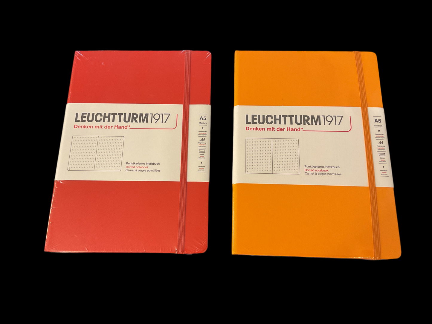 Leuchtturm 1917 A5 Dotted Notebook 251 pages