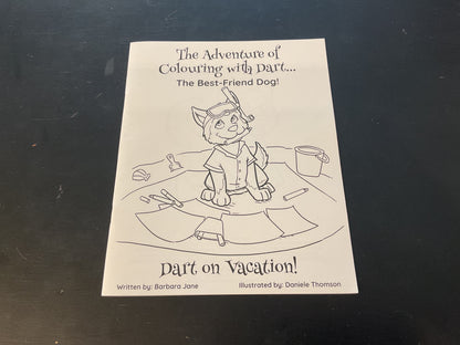 The Adventures of Dart Colouring Book