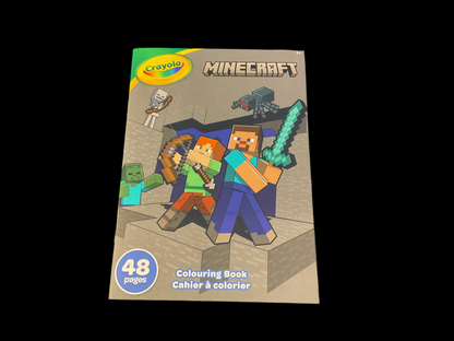Bluey and Minecraft Colouring books  (48 pages)