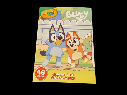 Bluey and Minecraft Colouring books  (48 pages)