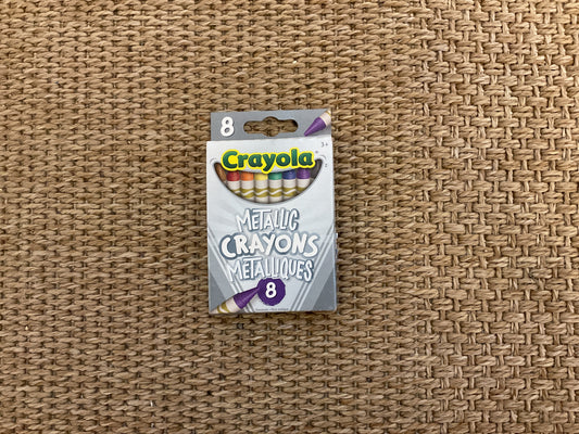 Crayola metallic crayons pack of eight