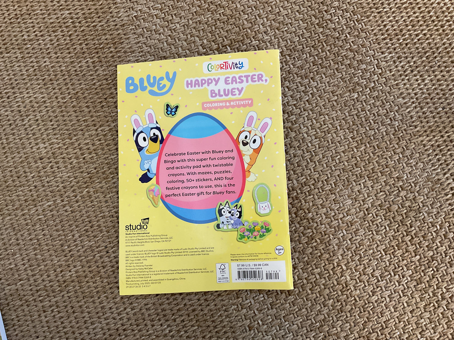Bluey Easter - Happy Easter Bluey