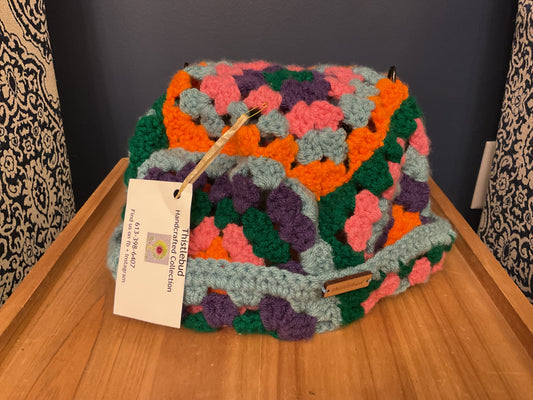 Granny Squares hand made hat