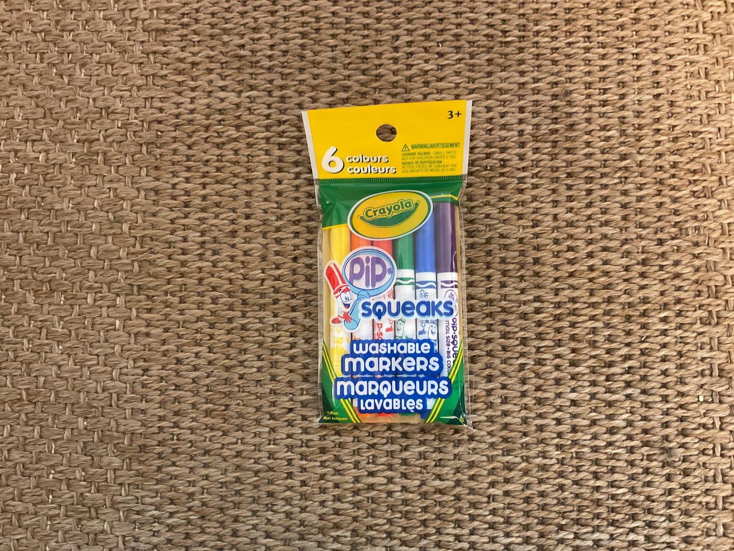 Crayola pipsqueaks 4 (yellow package)