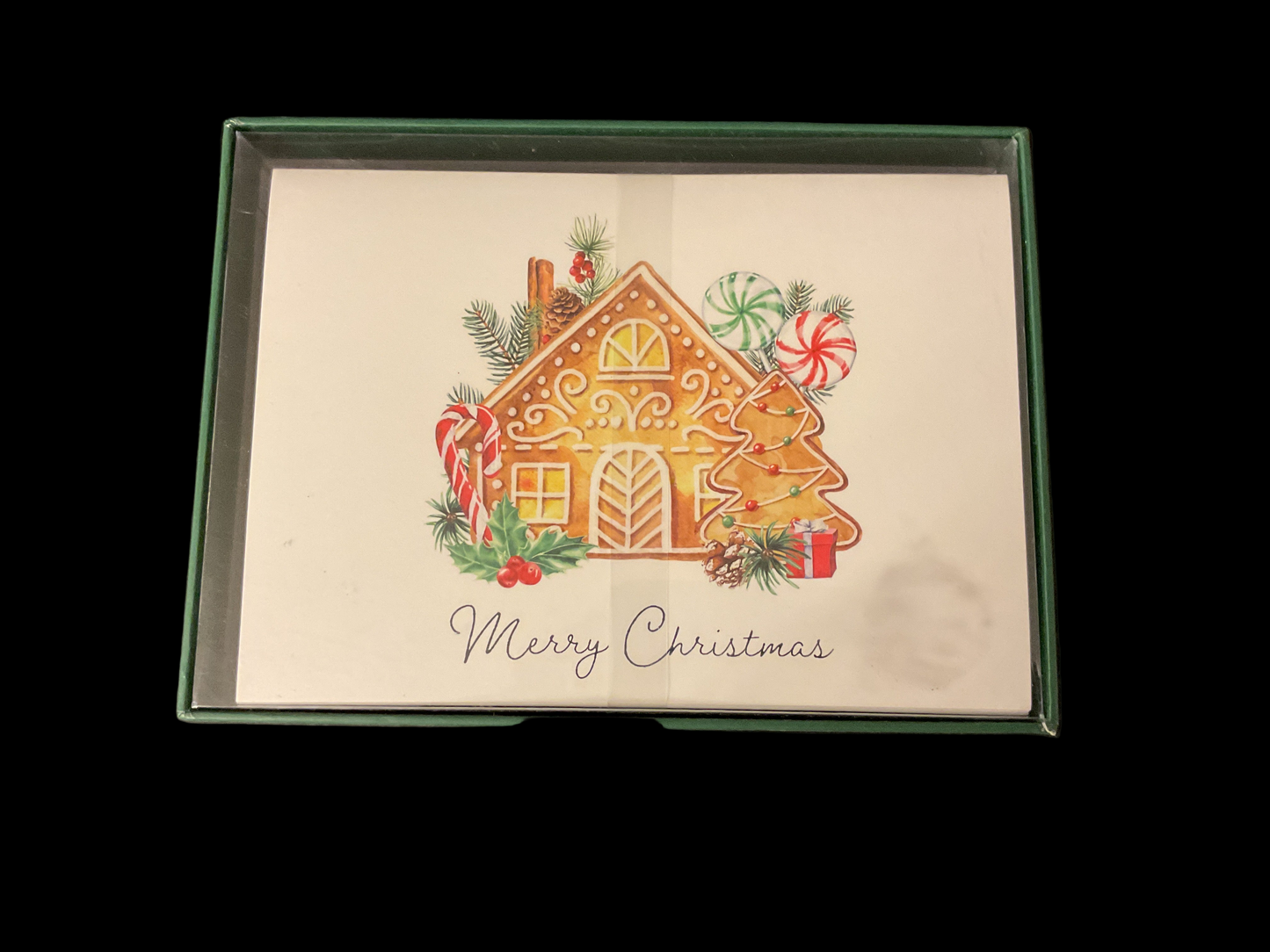 Pierre Belvedere Christmas Cards Gingerbread House