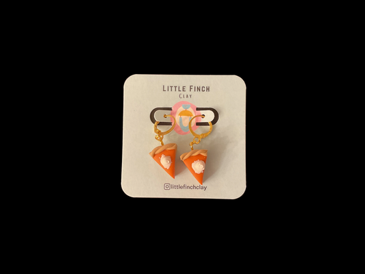 Little Finch Pumpkin Pie earrings