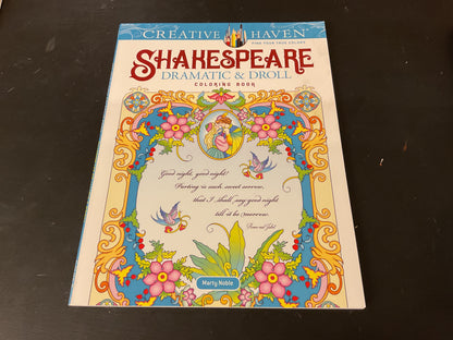 Shakespeare Dramatic & Droll Colouring Book