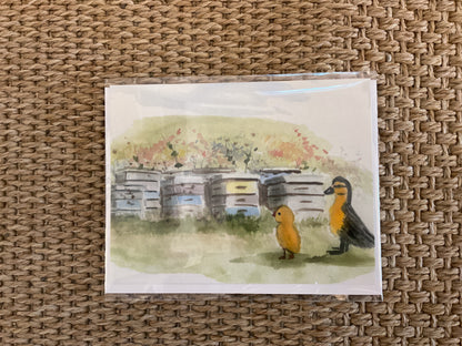 Railfence Bunch cards