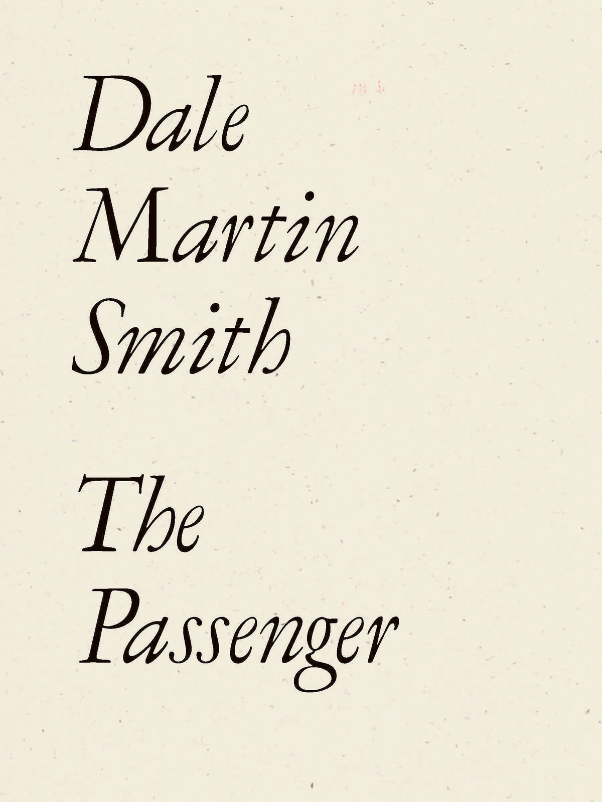 The Passenger
