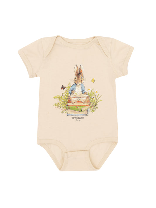 Peter Rabbit Book Stack Baby Bodysuit - 12 Mo