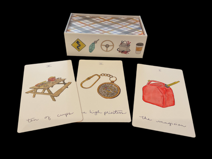 Ever Ahead Road Trip Tarot Cards