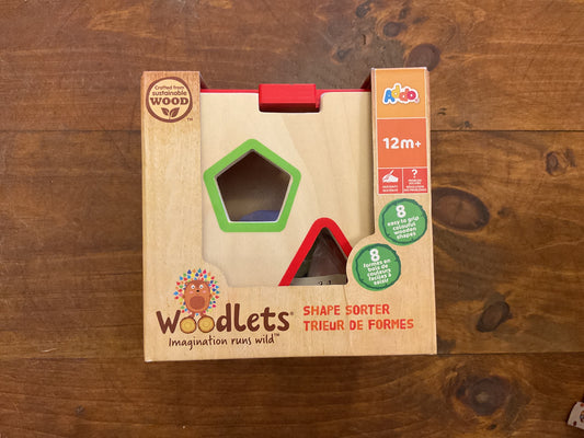 Woodlets Shape Sorter Cube