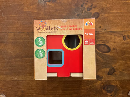 Woodlets Shape Sorter Cube