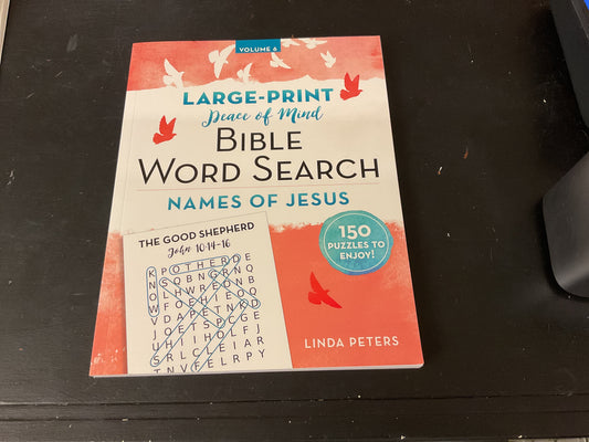 Bible Word Search Peace of Mind