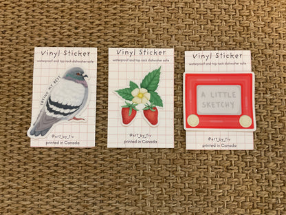 Vinyl Sticker (Tiu) -