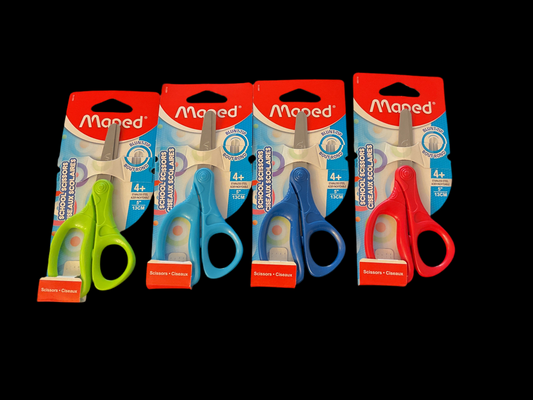 School Scissors 4+ Blunt Tip