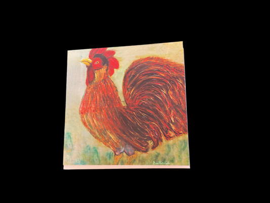G Zande Cards - Roosters