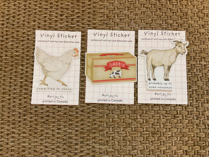 Vinyl Sticker (Tiu) -