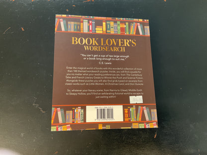 The Book Lover’s Wordsearch