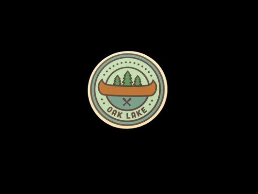 Oak Lake sticker