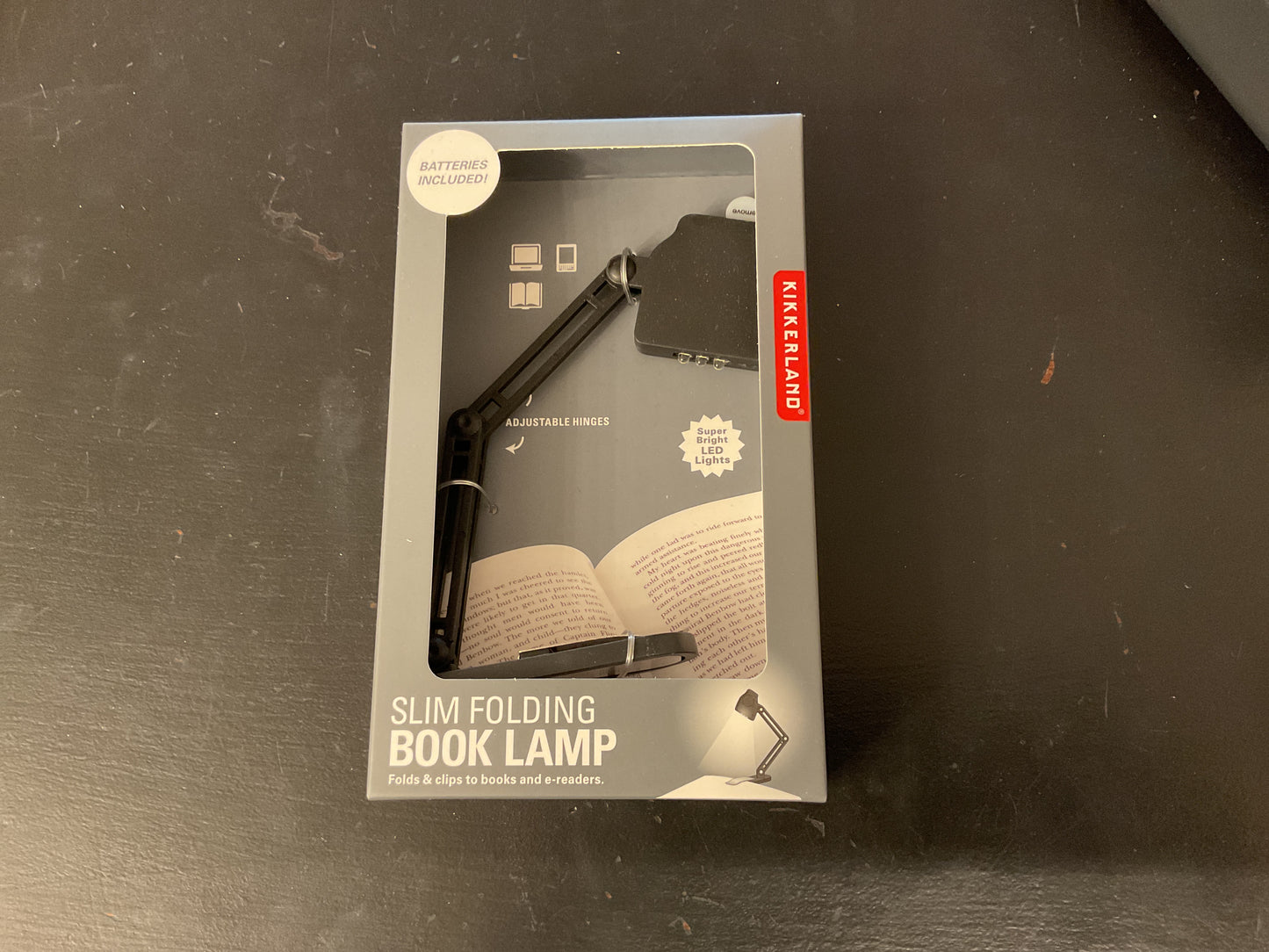 Slim Folding Booklamp