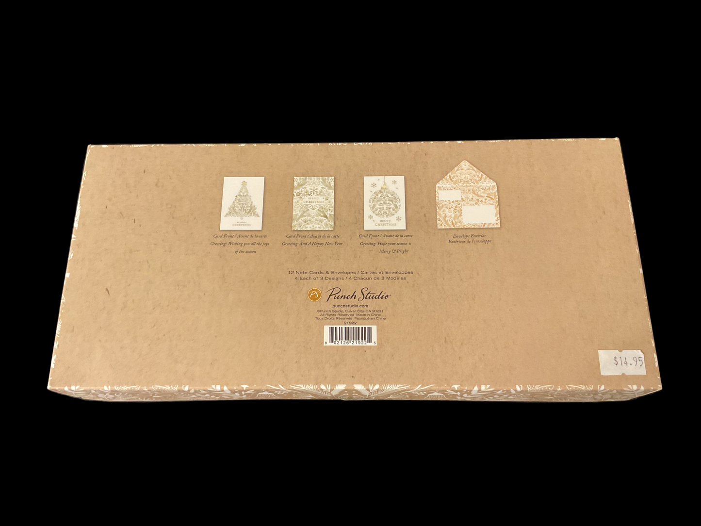 Christmas cards boxed: Punch Studio